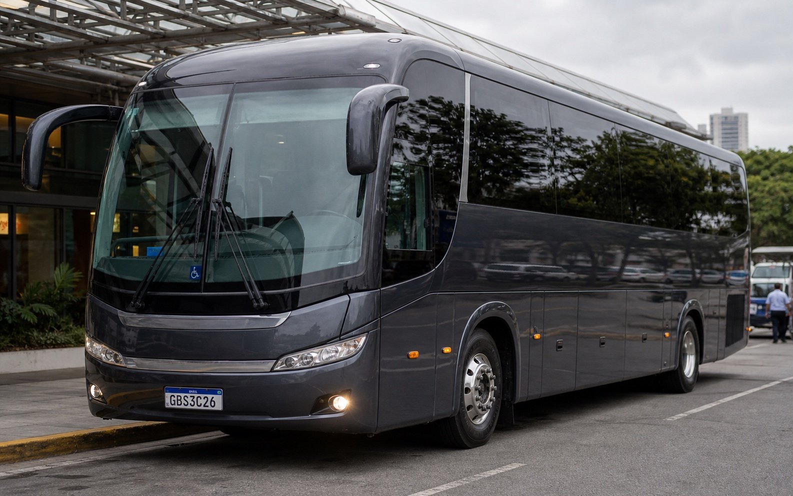 Ônibus executivo para viagens longas